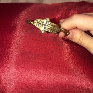 Alex and ani gold bracelet